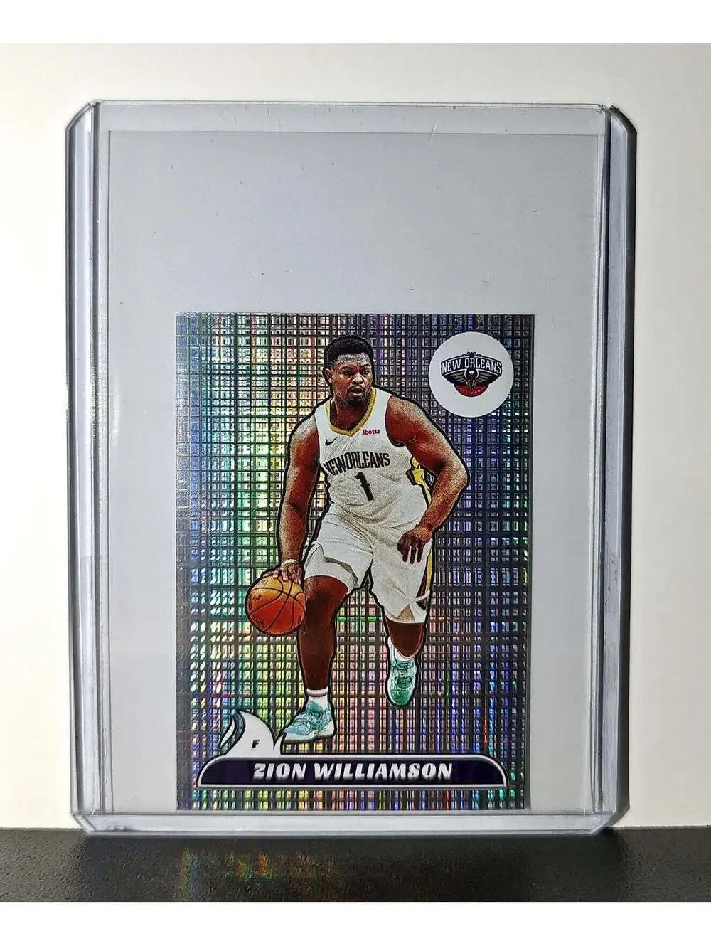 Zion Williamson 2024-25 Panini NBA #410 Foil Sticker Card New Orleans Pelicans